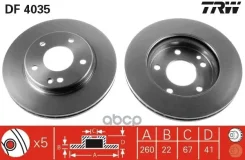 ��������� ���� TRW ���. DF4035 DF4035 ����