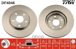 ��������� ���� TRW ���. DF4046 DF4046 ����