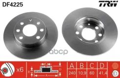��������� ���� TRW ���. DF4225 DF4225 ����