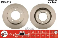 ��������� ���� TRW ���. DF4912 DF4912 ����