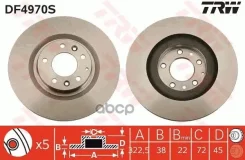 ���� ��������� ������ Mazda: RX 8 (SE17) 03- TRW ���. DF4970S DF4970S ����