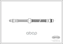 ����� ��������� ������. Citroen C5 01- Corteco ���. 19030135 19030135 ����