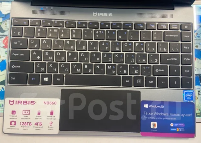 IRBIS NB660. 1,6����, ��� 4 ��, ���� 128���, WiFi: 1, Bluetooth: 1 ����