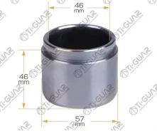 ������� �������� /�������� TI-GUAR /Suzuki Grand Vitara 1998-2005 Mitsubishi Pajero Mini 1994-2012; 57mm; TG-BRP0090; D025395 P574602 15040229 Tiguar...