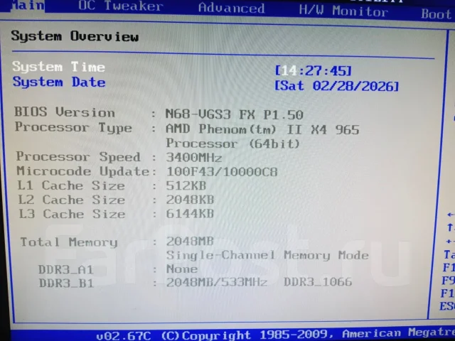 AMD Phenom II X4 965 ����