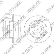 ���� ��������� /������ /TI-GUAR ��� Mazda 3, Axela 2003-2009; 265/11�� /TG-BDS0062 (RN1369) Tiguar Tgbds0062 TGBDS0062 ����