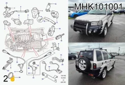 ������ ���������, ����� ������������, (-)CDN/MEX/USA Land Rover MHK101001 MHK101001 ����