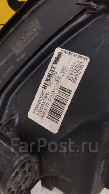 ���� ������ ��� Renault Scenic 7701047600 ����