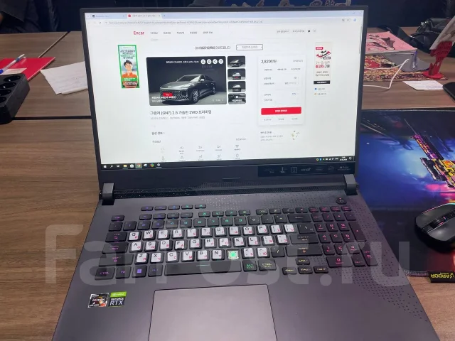 Asus ROG Strix. 17", 3,2����, ��� 16 ��, ���� 512���, WiFi: 1, Bluetooth: 1, ����������� �� 2��. ����