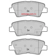 ������� �������� ������! Hyundai Elantra/Solaris/Accent, Kia Soul all 09 Fremax FBP1846 FBP1846 ����