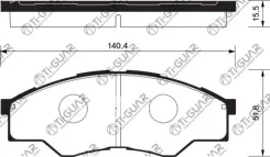 ��������� ������� /�������� /TI-GUAR /Ford Transit 2000-2006 LDV Maxus 2004-2008; TG-9146; 4077636 1135167 1318139 Tiguar TG9146 TG9146 ����
