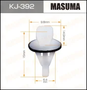������ ������. ��������� Masuma KJ-392 KJ392 ����