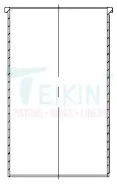 ������ �������� 4�� TD25, SEMI Finished AND Flanged Teikin LSF44255 LSF44255 ����
