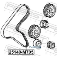 ������ ��� FIAT Ducato 94-02 Febest 25140M705 25140M705 ����