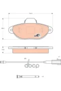 ������� ��������� �������� TRW ���. GDB1745 GDB1745 ����