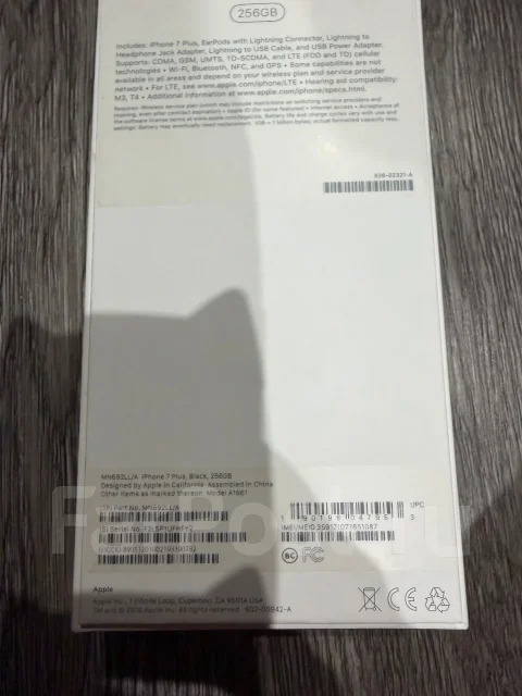 Apple iPhone 7 Plus. �/�, 256 ��, ������ ����