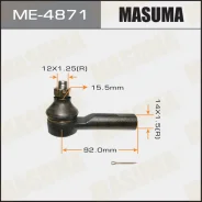 ���������� ���� ������� L/R Nissan 200 SX 2.0 93-99 / Almera I/ II 1.5-2.2/D 95- / Maxima QX II/ III 2.0-3.0 95- Masuma ME4871 ME4871 ����