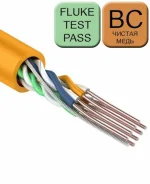 ������ NIKOLAN U/UTP ����� ���� ��������� 5e, 4 ����, 24AWG, BC (������ ����), ����������, LSZH ��(�)-HFLTx, ��������� ����