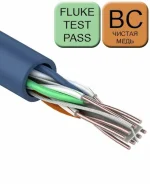 ������ NIKOLAN U/UTP ����� ����, ��������� 6, 4 ����, 23AWG (0,57��), BC (������ ����), ����������, PVC ��(�), ����� ����