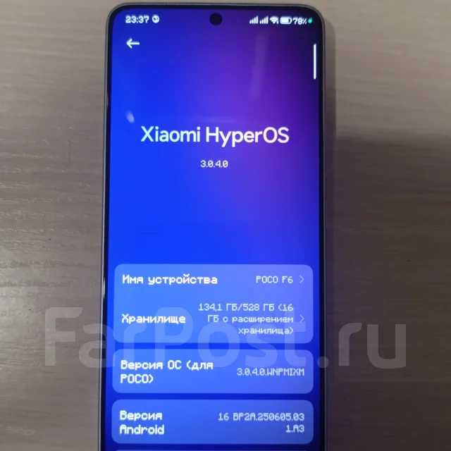 Xiaomi Poco F6. �/�, 512 ��, ����������� ����