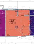 1-���������, ����� ��������� 183�/2. �������� ����������, ����������, 41,4���.��., 15/16 ���� ����� � I ��. 2028 ����