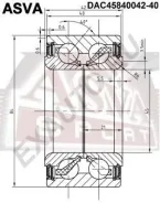 ��������� ��������� ��� ��� Asva DAC45840042-40 DAC4584004240 ����