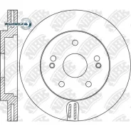 ���� ��������� Hyundai Santa FE/KIA Sorento 12- �������� D 320�� NIBK RN1652 RN1652 ����