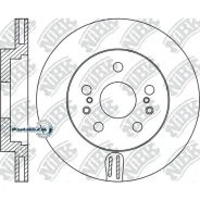 ���� ��������� Subaru Outback 15- ������ ����. D 300��. NIBK RN1691 RN1691 ����