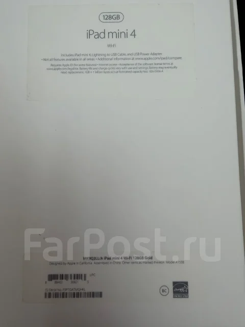 Apple iPad Mini 4. ������ 128 �� ����