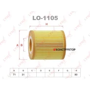 ������ �������� (��������) Lynxauto LO1105 LO1105 ����