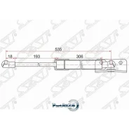 ����������� ������ ��������� Mitsubishi Outlander 12-22 (�����) SAT ST-5802A375, ����� ST5802A375 ����