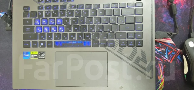 Asus ROG Strix. 15", 165����, ��� 16 ��, ���� 2 000���, WiFi: 1, Bluetooth: 1 ����
