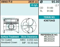 ������� ��������� Teikin 43670AG STD (4��/����) 43670AGSTD ����