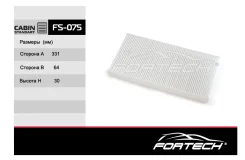 ������ �������� OPEL Corsa C 00-, Vectra C 02- Fortech FS075 FS075 ����