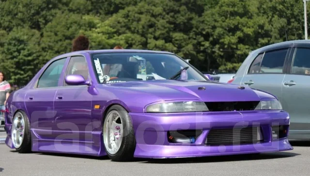 Бампер передний Vertex для Nissan Skyline (Скайлайн) R33 (1993-1998 ...