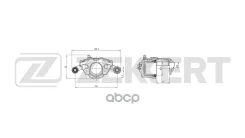 ��������� ������� �������� ������ Hyundai Getz 03- Accent II 99- Zekkert BS8412 BS8412 ����