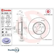 ���� ��������� Mercedes W205 14- �������� ����. D 295��. Brembo 09D52513 09D52513 ����