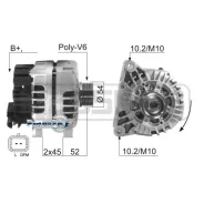 ��������� Citroen C4/C5/Berlingo/Peugeot 207/307/308/Partner 120A ERA 210604 210604 ����