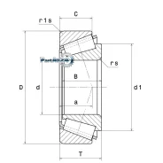 ��������� ���| D=90, d=55, b=23 FAG 32011X 32011X ����