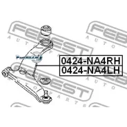 ����� Mitsubishi Grandis 03-09 ���. ����. ���. Febest 0424NA4LH 0424NA4LH ����