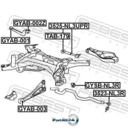 ���� ������������� ������ Geely Atlas (NL-3) 2016- Febest 3523NL3R 3523NL3R ����