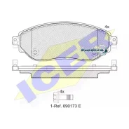 ������� ����. �������� Opel Vivano 2014- ICER 142219 142219 ����