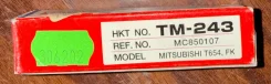 ������ ����������� MC850107 [TM-243/KW-4B] HKT TM-243 ����