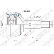 ���� (�������/ �����) Nissan Note 05-13 / Micra 03-10 SAT NI-322, �������� NI322 ����