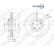 ���� ��������� (�������) Ford Transit 06-14 SAT ST-1546747, �������� ST1546747 ����