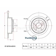 ���� ��������� (���) Subaru Legacy 98-03 / Outback 98-03 SAT ST-26700-AE010 ST26700AE010 ����