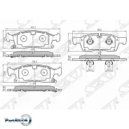 ������� ��������� (�������) Mercedes-Benz M-Class 11-15 / GL-Class 09-12 SAT ST-68052370AC, �������� ST68052370AC ����