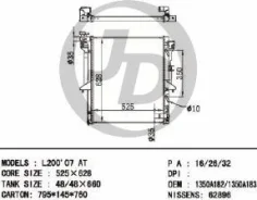 �������� ��������� A/T ������ ������ ��� - ������ MI L200 JD JPR0134 JPR0134 ����