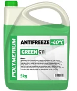 �������� POLYMERIUM antifreeze G11 (-40) GREEN 5kg ����