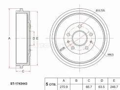 ������� ��������� SAT ST-1743443, ������ ST1743443 ����